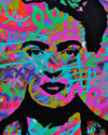 FRIDA IN BLOOM ORIGINAL GRAFFITI